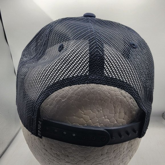 Poler Camp Vibes Venn Trucker Hat Blue Casual Outdoors Summer Lightweight - Picture 3 of 11